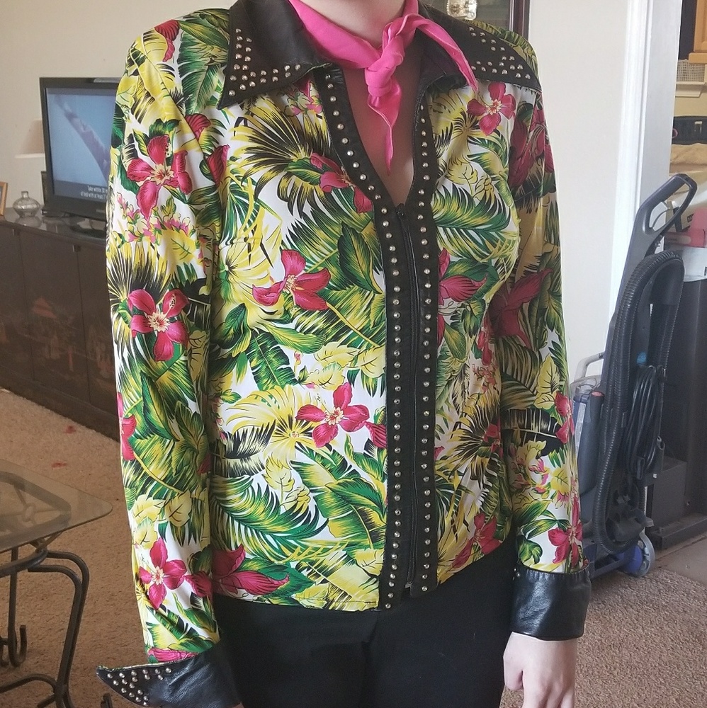 Womens western show shirt